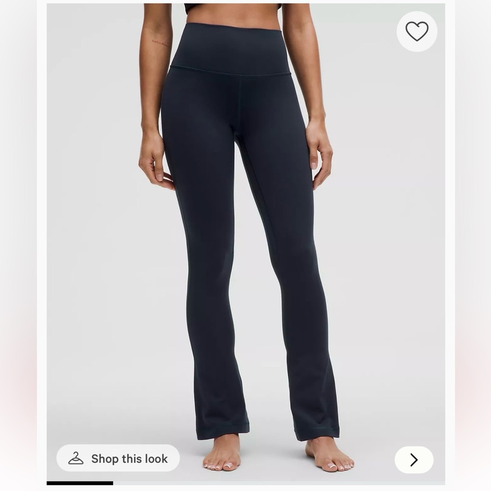 Lululemon Navy bootcut leggings